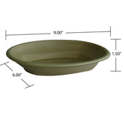 Pulp 16 oz Oval Burrito Bowl by Sabert – 27 oz, 16.0 ounces, Pulp, Beige, Pack of 300