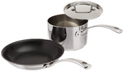 Cuisinart Stainless Steel / 2-Piece / Nonstick Skillet and Saucepan Set Chef's Pans