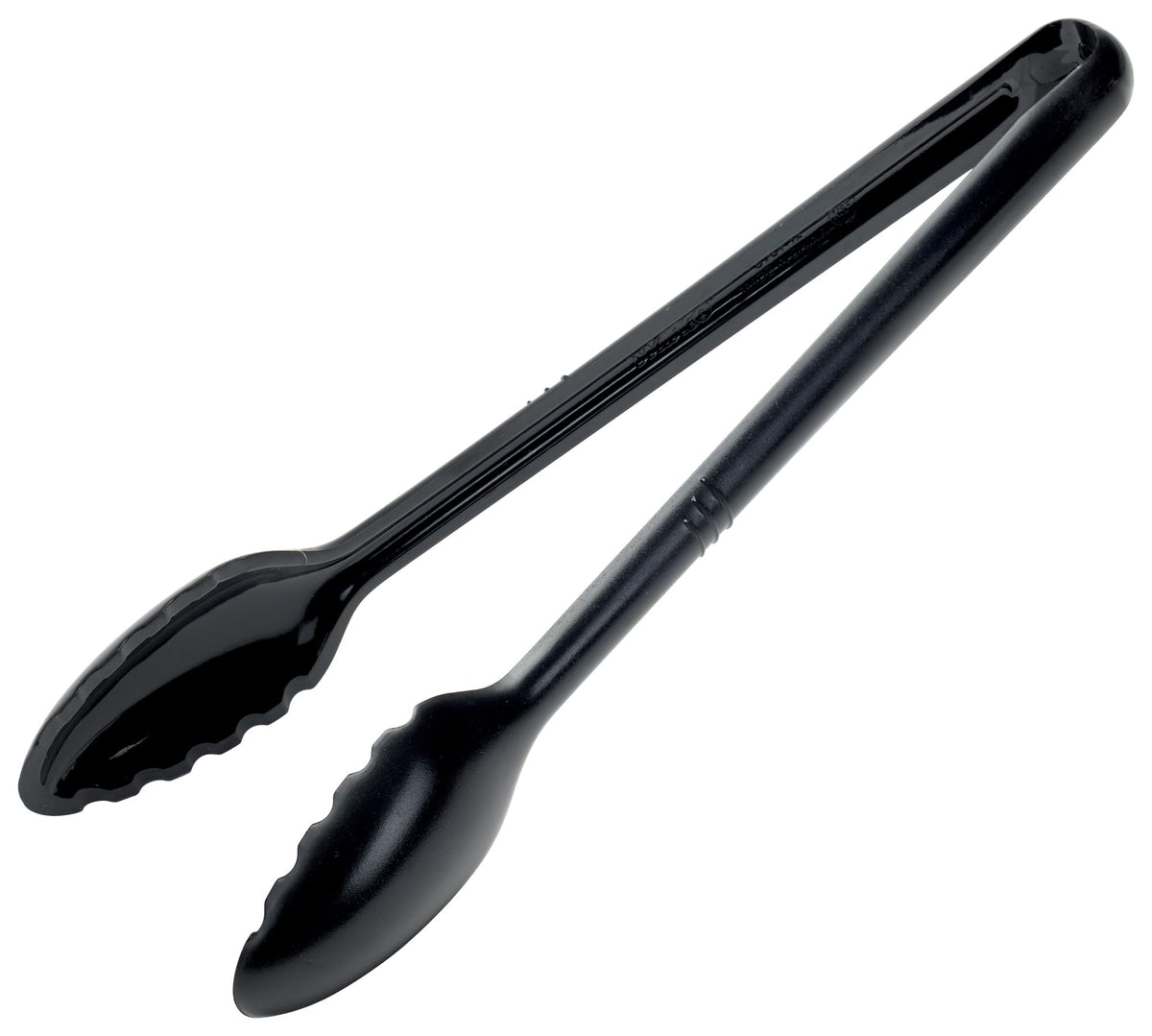 Winco 12" / Curve / Black Tongs