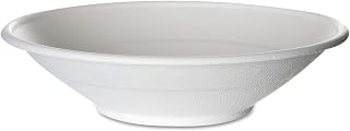 Eco-Products Sugarcane Dinnerware, Bowl, 24 oz, White, 400/Carton