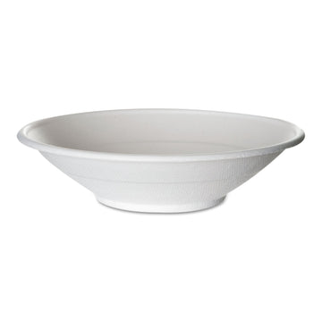 Eco-Products Sugarcane Dinnerware by ECO PRODUCTS – 24 ounces, Carton, White, Pack of 400, Model EP-BL24
