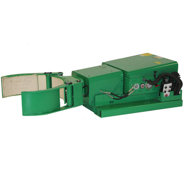 Self-Powered Hydra-Grip Fork Lift Attachment with Batteries and Charger by Valley Craft – 24"L x 42"W x 72"H, Green, Model F89703