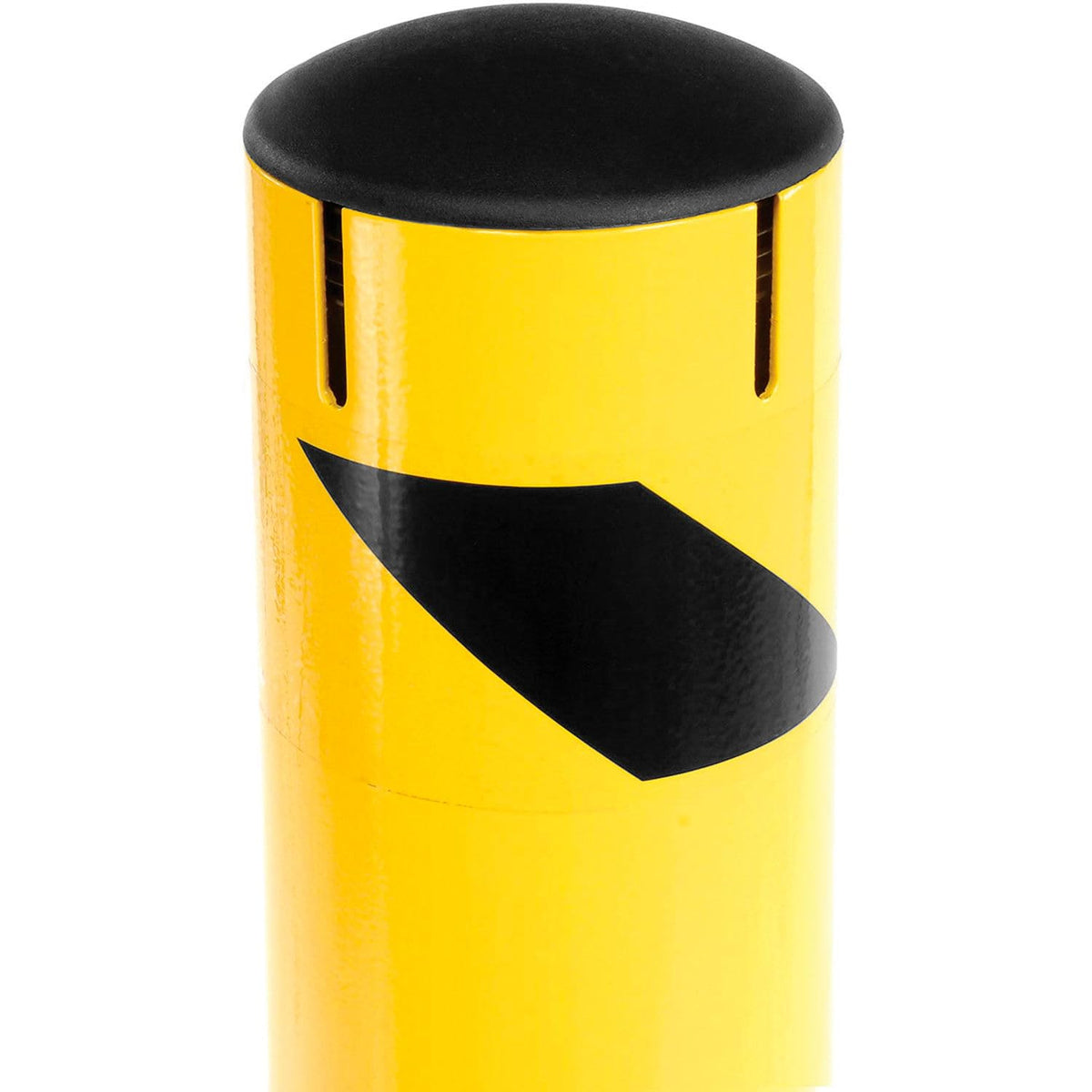 Steel Bollard for Underground Installation by Global Industrial – 48"L x 5.5"W x 24"H, Steel, Yellow, Model 652898G