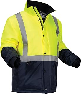 Ergodyne Unisex N-ferno 6478 Hi-vis Freezer Jacket - Type R, Class 2