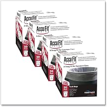 Can Liners, 44gal, 0.9mil, Clear, 37" x 50", 50/Box, 4 Boxes/Carton