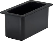 Cambro 36CF110 ColdFest Black 1/3 Size 6" H Cold Food Pan
