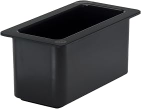Cambro 36CF110 ColdFest Black 1/3 Size 6" H Cold Food Pan
