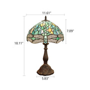 CH3T524GD12-TL1 Table Lamp by Chloe Lighting – exact color of each glass piece may vary due to each piece being hand-crafted