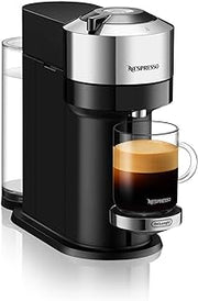 Nespresso Vertuo Next Premium Coffee and Espresso Machine by De'Longhi - Chrome