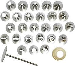 FortheChef Stainless Steel 26 Tip Cake Decorating Set