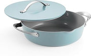 Tramontina Fiora 4.25-Quart Ceramic Non Stick Cooking Pan with Lid