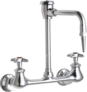 Chicago Faucets 943-WSLCP Hot and Cold Water Inlet Faucet