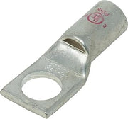 Southwire CLG1/0.12CP, 1PK Compression Lug, #1/0 STR Wire, 1/2" Stud Hole Size, Die Color Code: Pink, 1 Pack, Gray