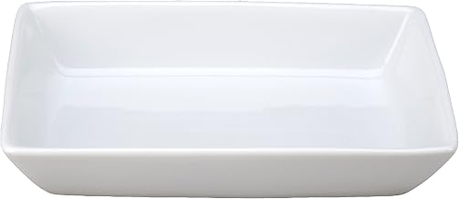 ARG-R6D Signature Rectangle Dish Deep, 6" x 4", Porcelain White (Pack of 36)