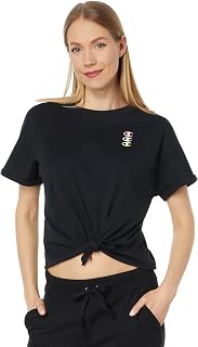Champion Tie Front Tee Black MD