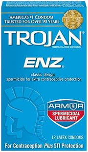 TROJAN ENZ Sperm Lub 12'S Size 12ct