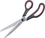 Westmark Paper Scissors 25 cm - Household Scissors Ideal for Cutting Plastic, Paper, Cardboard and More - Stainless Steel, Black, Red