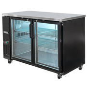 58 7/8" Bar Refrigerator by MOTAK – 61.22x30.51x41.73, In Description, Check Images, Model MBB-2D-60-G-X