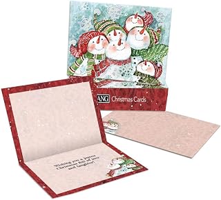 Lang, Snowman Gathering Classic Christmas Cards