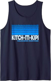 Kitch-Iti-Kipi MI - Kitch-Iti-Kipi Palms Book Park Michigan Tank Top