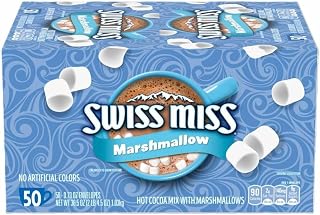 Swiss Miss SWM47492, Milk Chocolate Hot Cocoa Mix, 50 / Box, 36.5 ounce (47492)