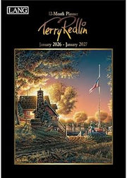Lang, Terry Redlin 2026 Planner, 8.5'' X 12'', 12-Month Calendar with Stapled Binding
