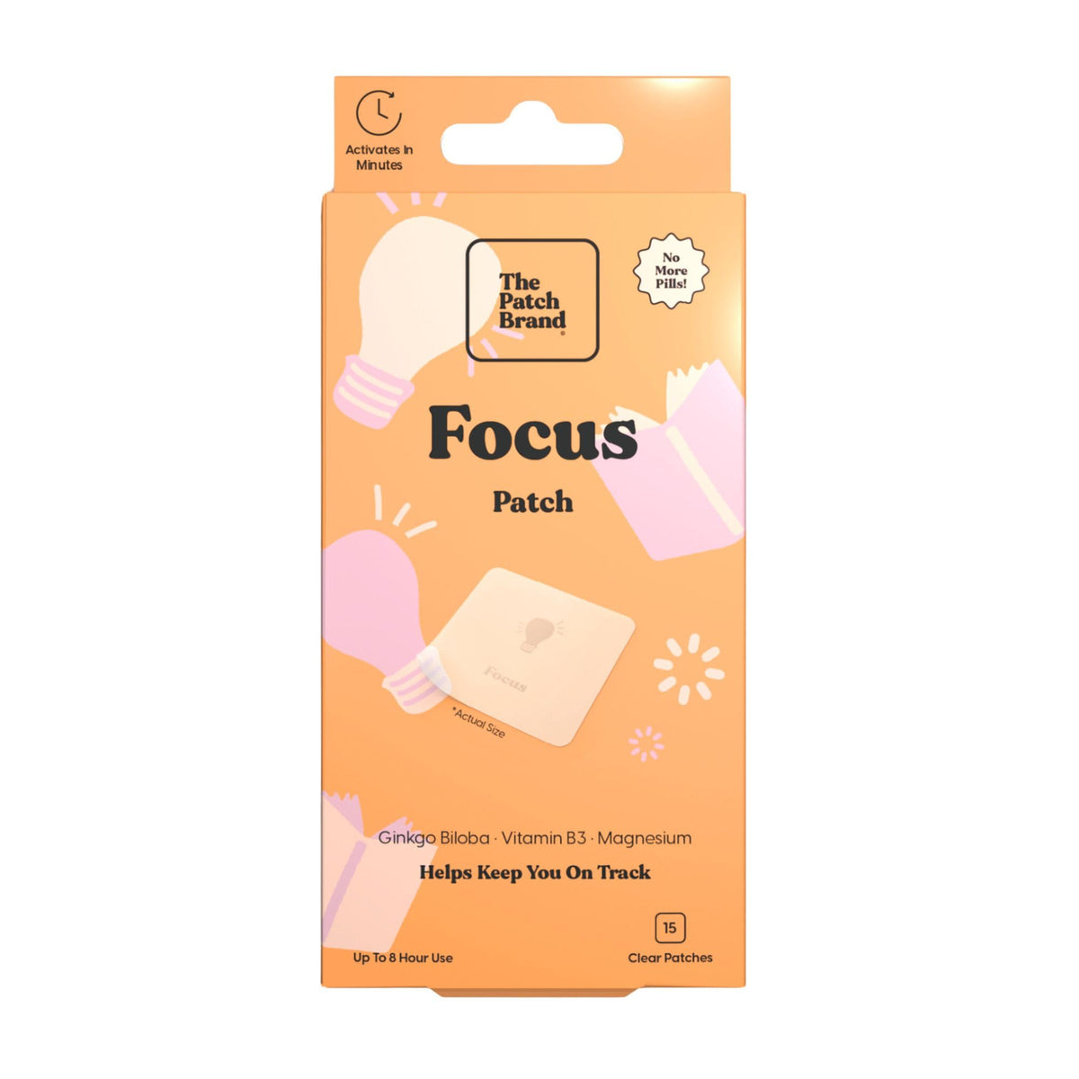 Focus Patch by The Patch Brand – Clear, Model TCB40804