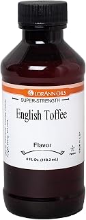 LorAnn Oils LorAnn English Toffee SS Flavor, 4 ounce bottle