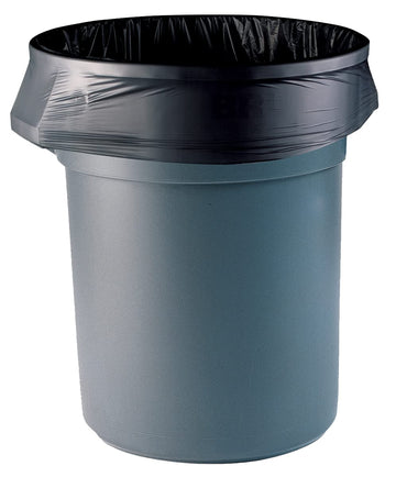 AccuFit 23 Gallon Can Liner by Heritage Bag Co. (200 Pack) 28"x45" 1.3mil Black by Heritage Products – 1 Count (Pack of 200), 23.0 gallons, Plastic, Black, Pack of 200