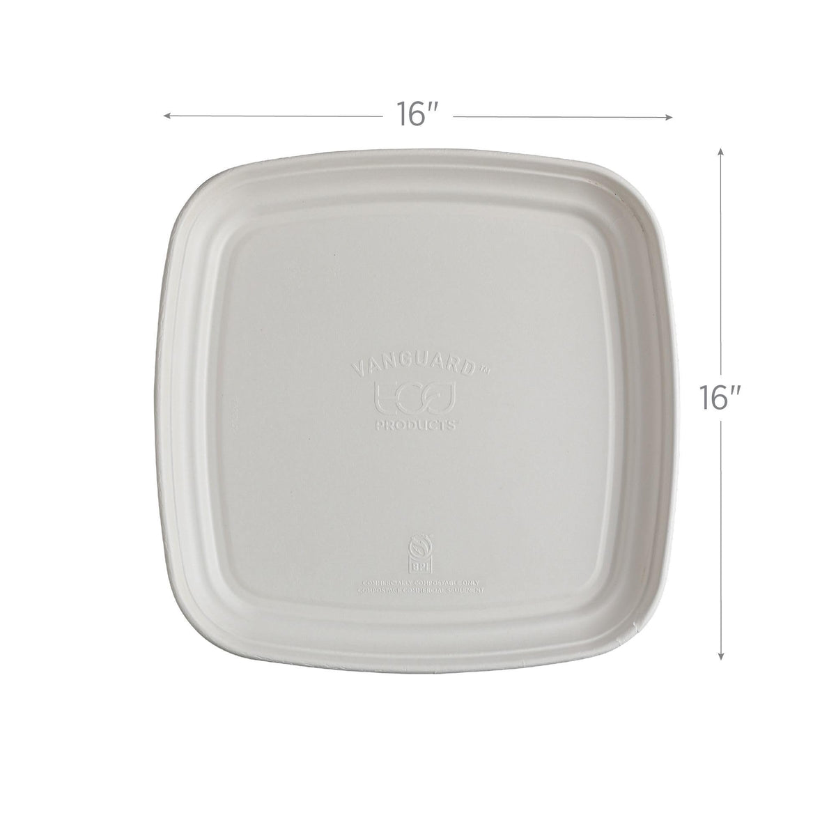 ECO PRODUCTS 16" / White / Classic Plates