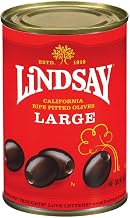 Lindsay Large California Ripe Pitted Olives 6 oz (Pack of 24)
