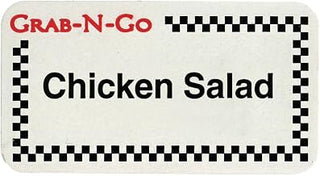 HUBERT "Chicken Salad" Labels - 1 3/4"L x 7/8"H, 1000 Per Roll
