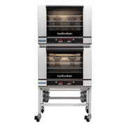 Moffat (2) Ovens w/ Casters | Digital | 220-240V / 26" / Stainless Steel Commercial Ovens