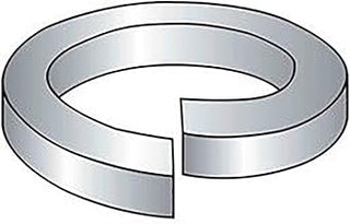 1/4" Split Lock Washer - .26/.252" I. D. - .062" Thick - Steel - Zinc - Grade 2 - Pkg of 100