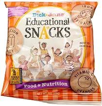 Dick and Jane Food and Nutrition Educational Snack, 1 Ounce -- 120 per case.