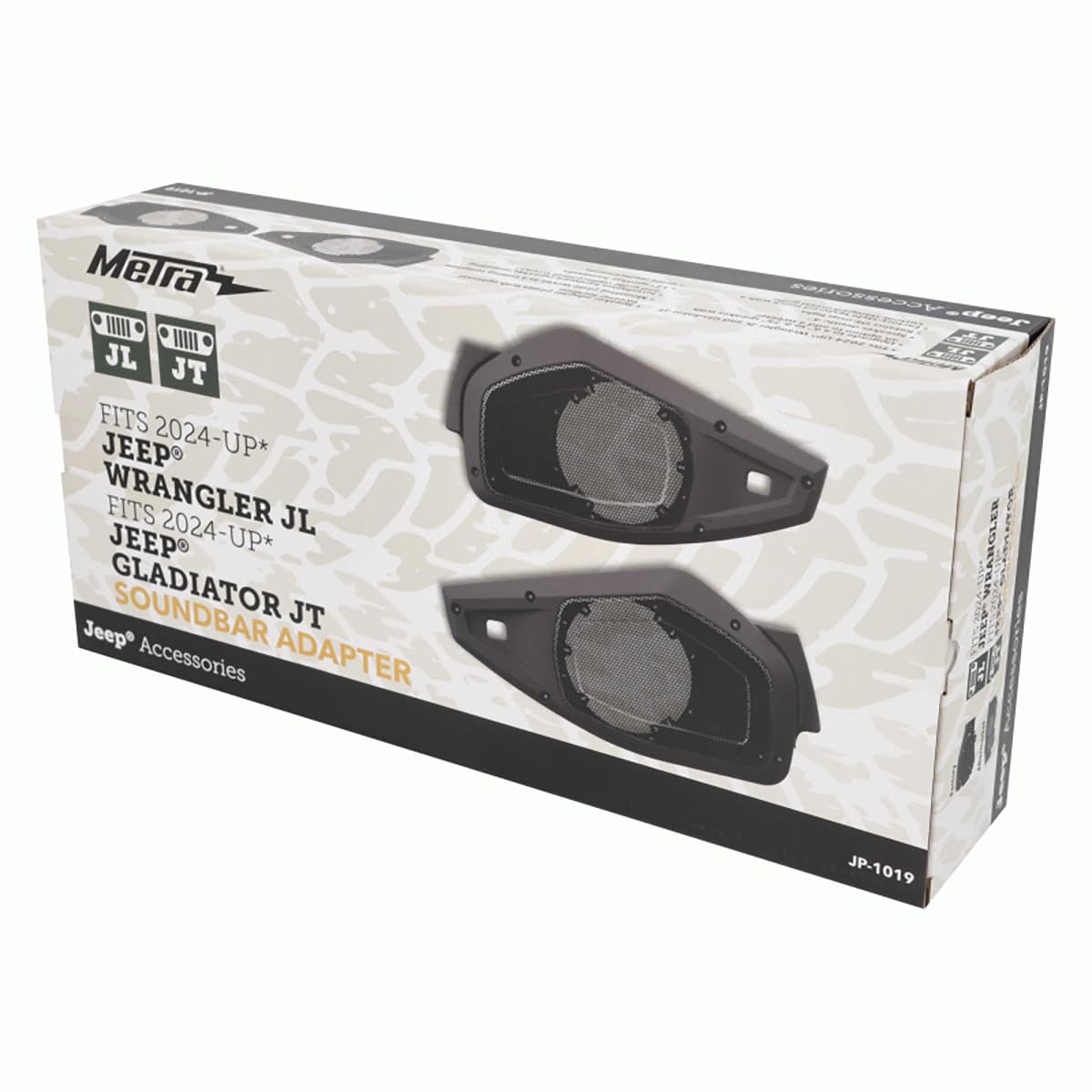 Soundbar Adapt 24-Up Jeep Wrang Gladiator by Metra – Black, Model JP1019