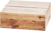 Madera Riser by CAL-MIL – Wood, brown, Model 3628-4-99