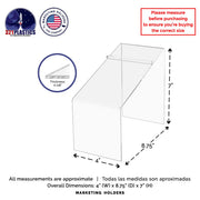 Retail Resource 2 / 7"H / Clear Categories