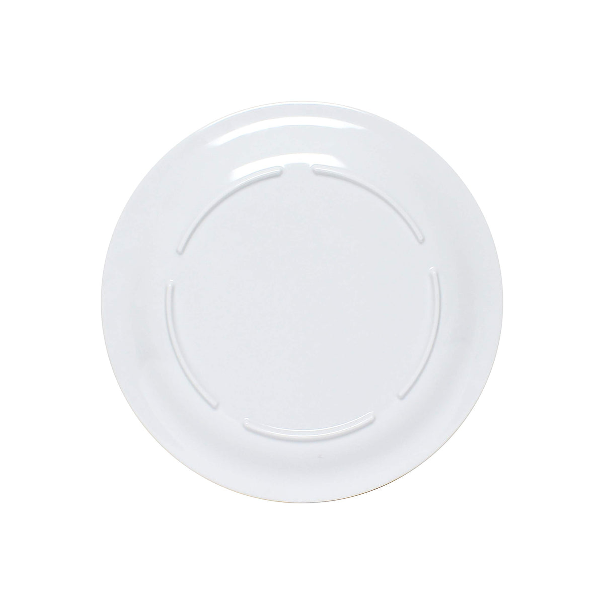 Nustone white melamine dinnerware collection 10.25 inch by Thunder Group – Large, Melamine, White, Model NS110WC