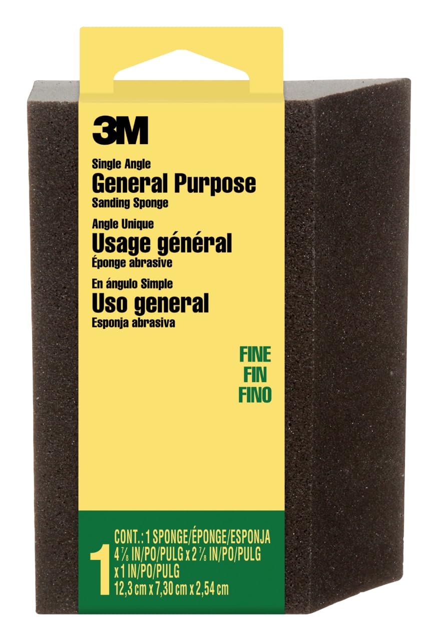3M Black / 4-7/8 in x 2-7/8 in / Fine Sanding Blocks