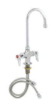 Double Pantry Faucet by T&S Brass – Brass, Chrome, Model B-0300-CR