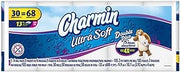 Charmin Ultra Soft Bathroom Tissue 30 Double Plus Rolls (Equals 68 Regular Rolls)