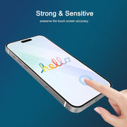 3 Pack Screen Protector for iPhone 17 / iPhone 16 Pro [6.3 inch] with Installation Frame by Generic – Glass, iPhone 17/16 Pro, Pack of 3, Model X-011903-3