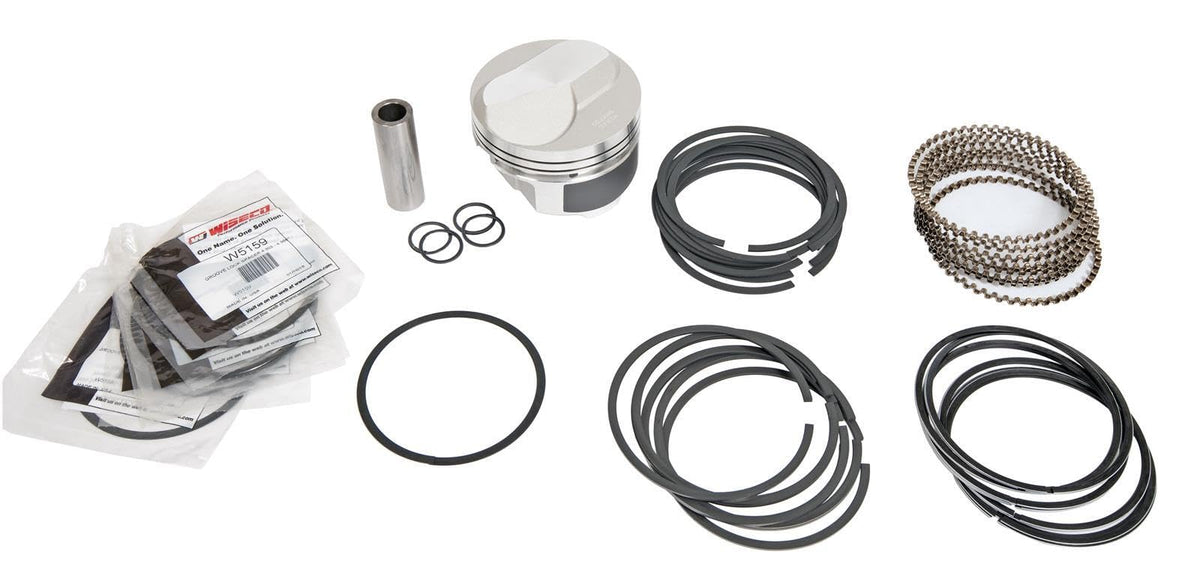 WisecoBBC Dome Piston Set 4.310 Bore +21cc – Model WPTPTS522A6
