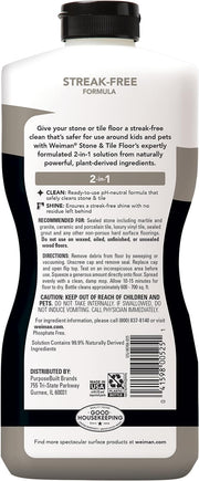Stone Tile and Laminate Cleaner - 32 Ounce 2 Pack by Weiman – 32 Ounce (Pack of 2), Pack of 2, Model DOT725578PK2