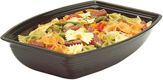 Rect. Ribbed Bowl, 5 Qt,PK4