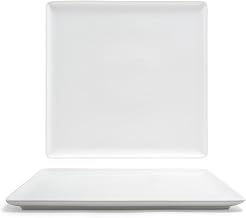 Front of the House DDP067WHP22 FOH, Square Mod Plate, 0.5" Height, 10.75" Width, 10.75" Length, Bright White (Pack of 6)