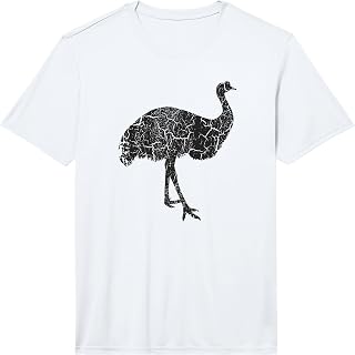 Emu Distressed Print - Vintage Emu Performance T-Shirt