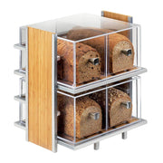 Eco Modern Bread Case by CAL-MIL – Metal, Silver, Model 1279