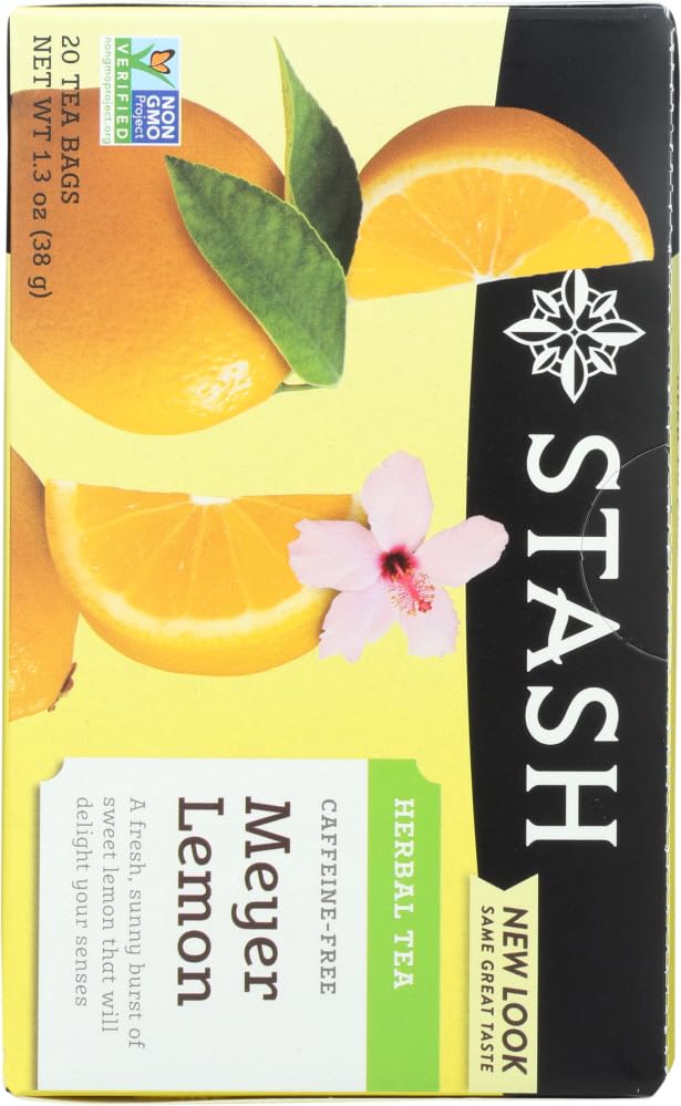 Herbal Tea Meyer Lemon by Stash – 20 Count (Pack of 3), Model 00056723